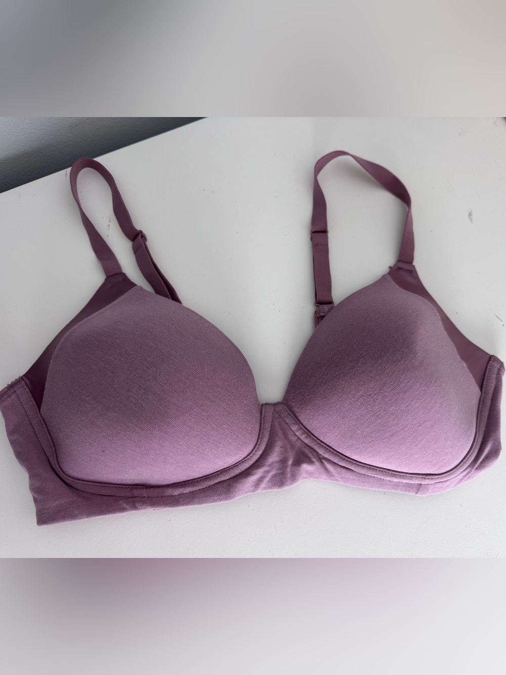 Bali Lightly Padded Wireless Bra - Mauve 36C
